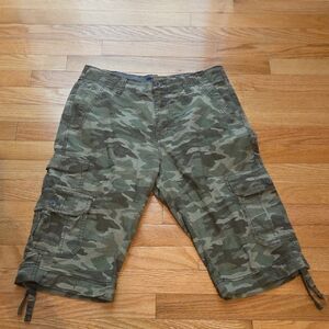 "George" Camo Cargo Shorts